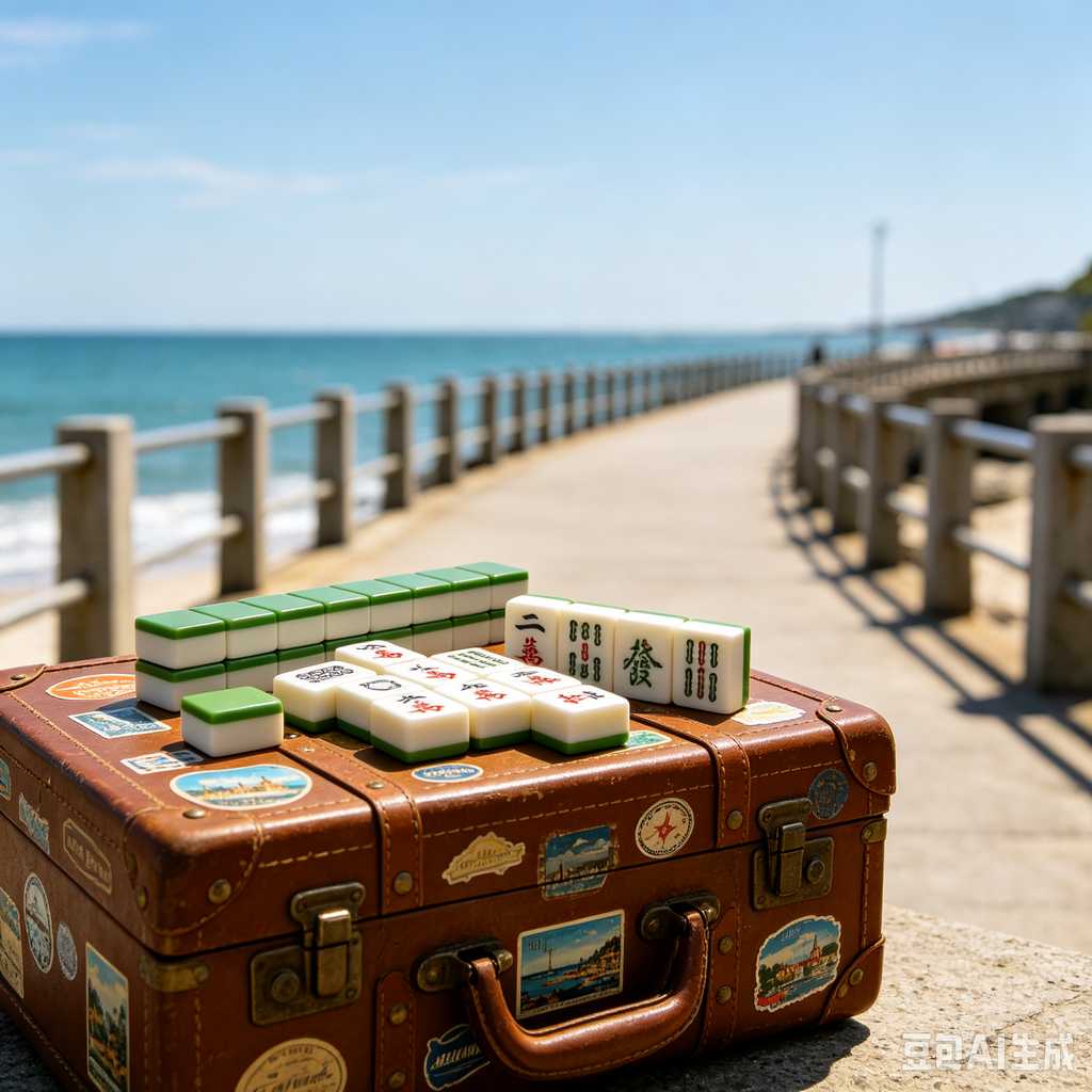 blue mahjong tiles